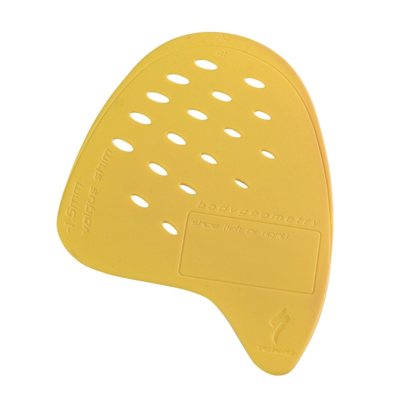 Body Geometry Internal Wedges  20-Pack Yellow/Valgus 36-38