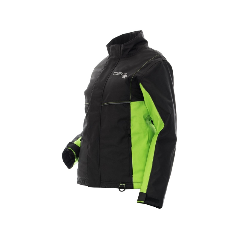 DSG Trail Jacket Black/Green Apple 5x Black/Green Apple 5X-Large