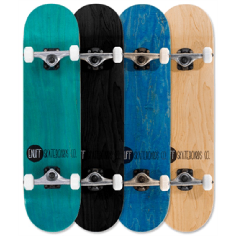 Enuff Logo Stain Complete Skateboard Natural