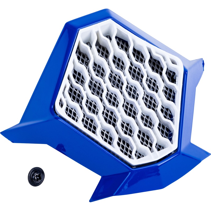 FLY RACING Toxin Resin Mouthpiece Black/Blue
