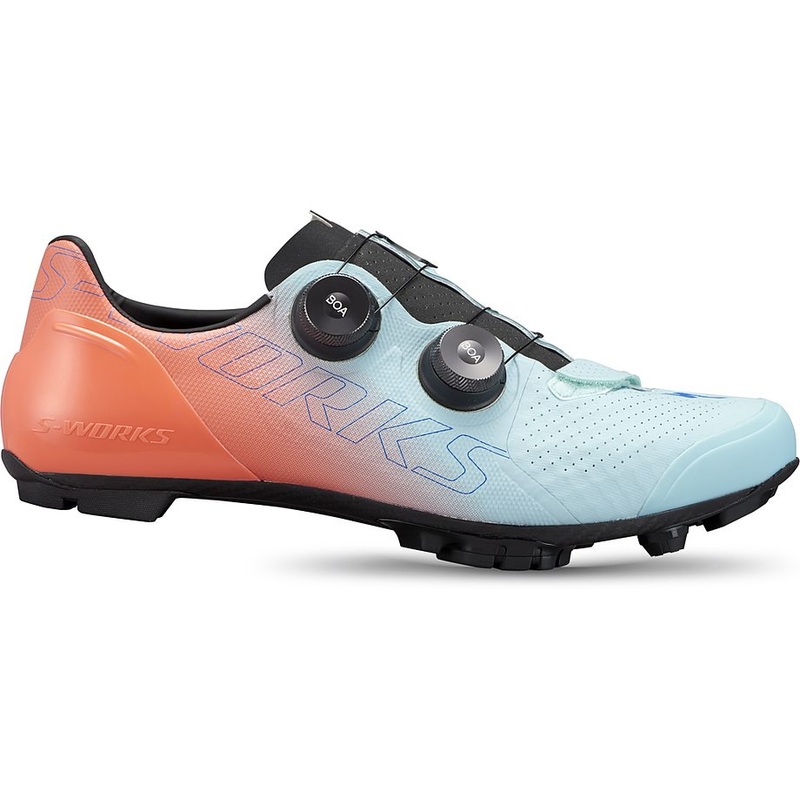 Specialized S-Works recon arctic blue/vivid coral/ sky blue 45