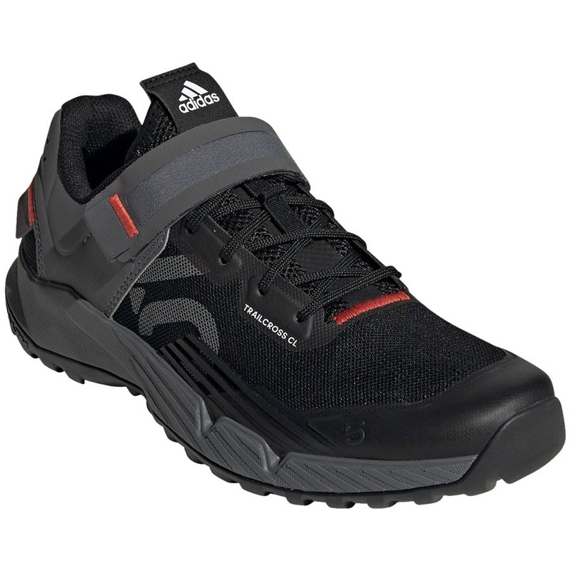 Five Ten Trailcross Mountain Clipless Shoes – Women’s Core BLK/Gray Three/Red 8