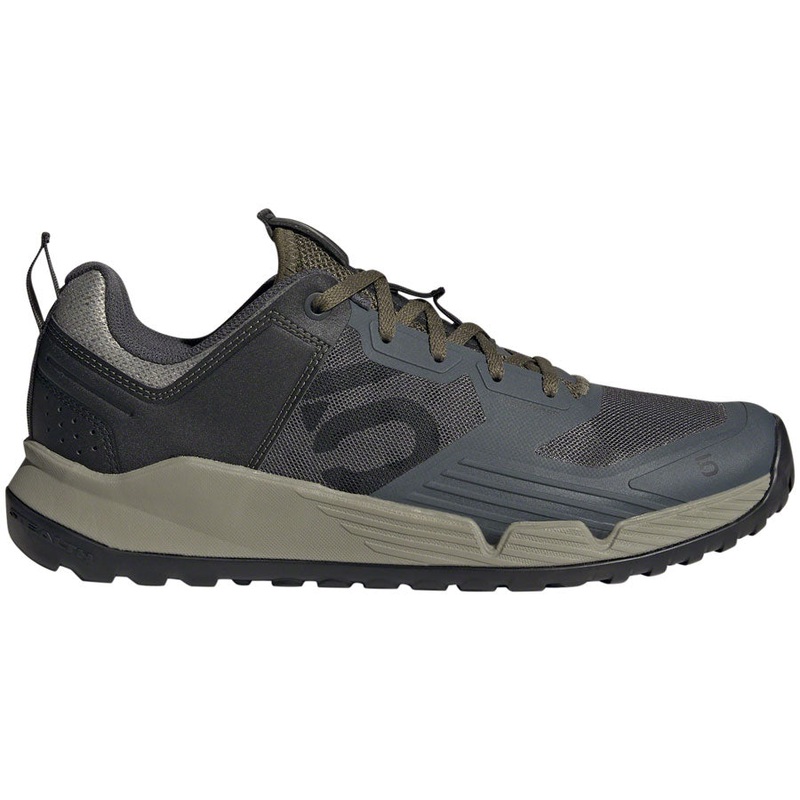 Five Ten Trailcross XT Flat Shoes – Mens Gray Six/Core BLK/Olive Strata 10
