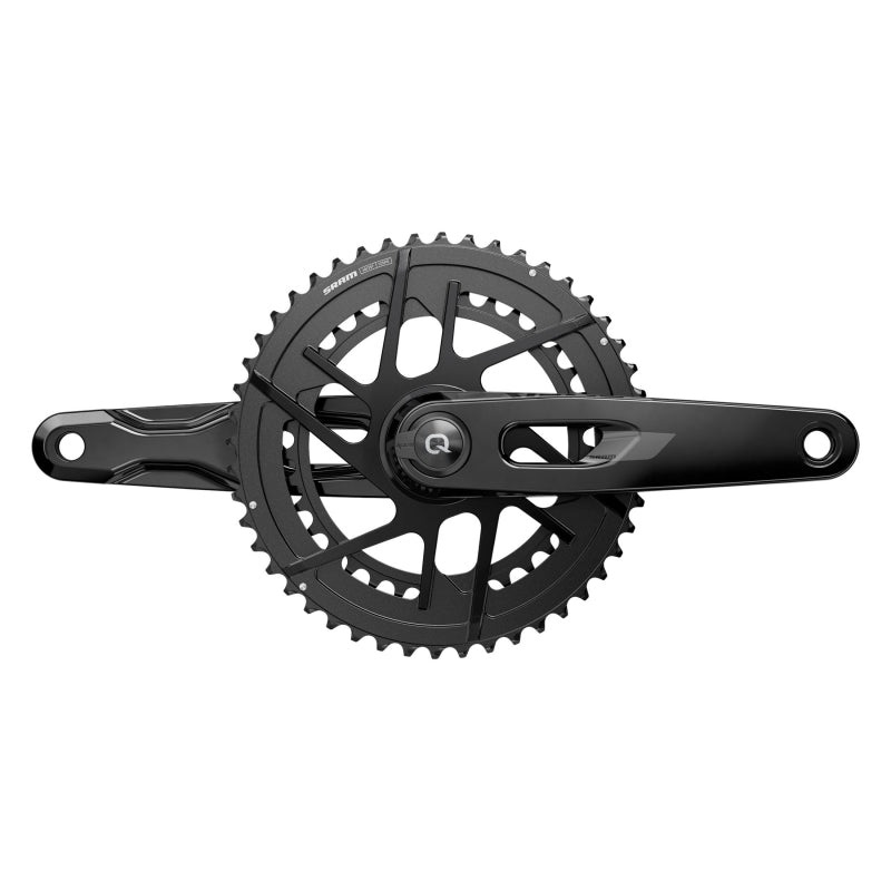 SRAM Rival AXS Power Meter Crankset – 172.5mm 12-Speed 46/33t 8-Bolt Direct Mount DUB PM Spindle BLK E1