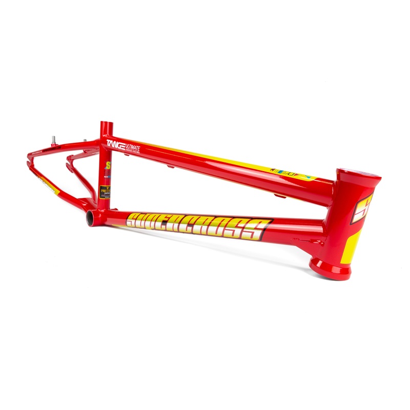 Supercross BMX | SX450 – Cro-mo BMX Race Frame Pro XXXL Gloss Black