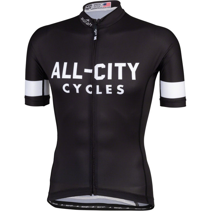 All-City Classic 4.0 Men’s Jersey – Black, White, X-Large