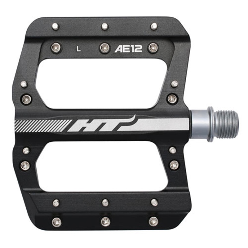 HT COMPONENTS AE12 FLAT PEDAL BLACK
