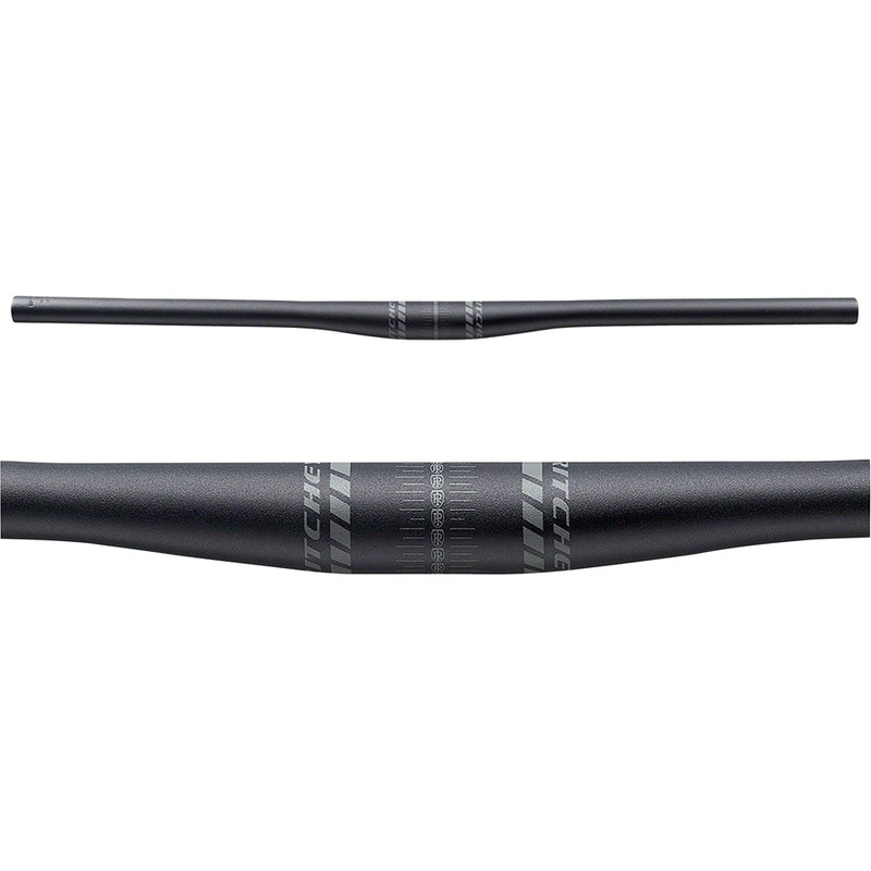 Ritchey Comp Flat Handlebar – Aluminum, 740mm, +/- 5mm Rise, 31.8mm, 9 Deg, Black
