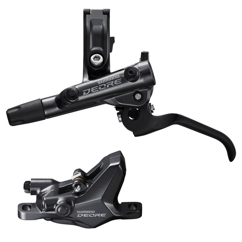 SHIMANO Disc Brake BL-M6100 Left Front Lever and Caliper BR-M6100