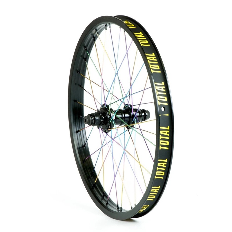 TOTAL BMX TECHFIRE CASSETTE REAR WHEEL BLACK