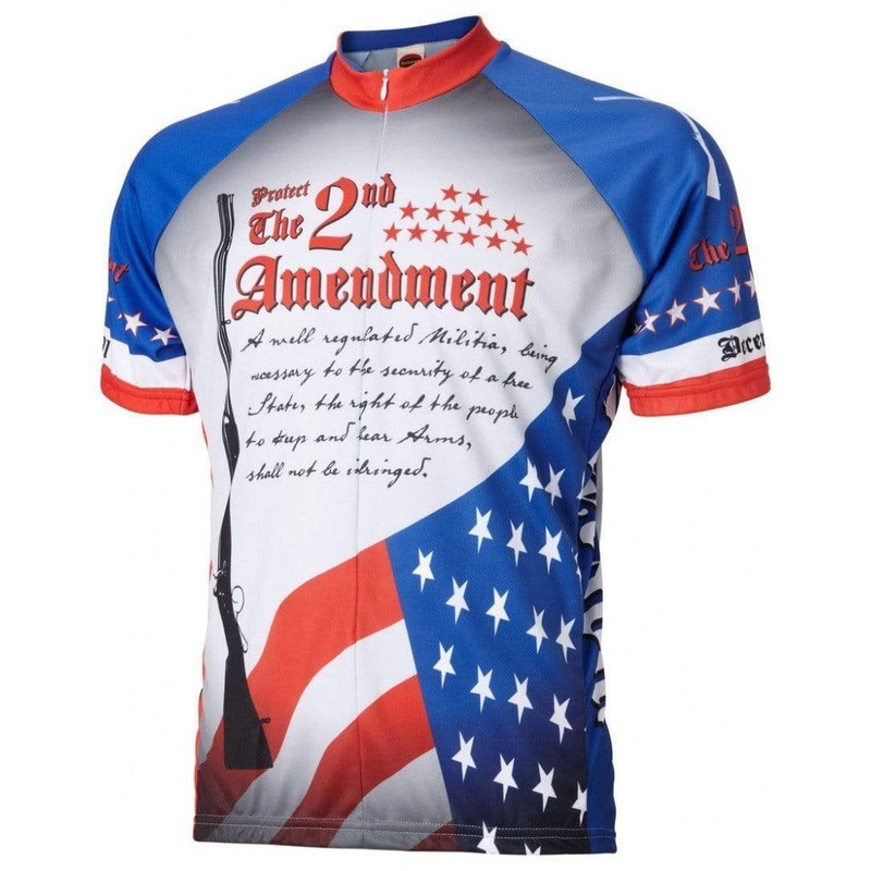 Men’s 2nd Amendment Road Bike Jersey Small