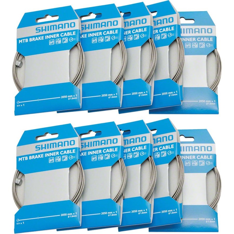 Standard Brake Cable MTB/Road Brake Cable 1.6 x 2050mm Box/10