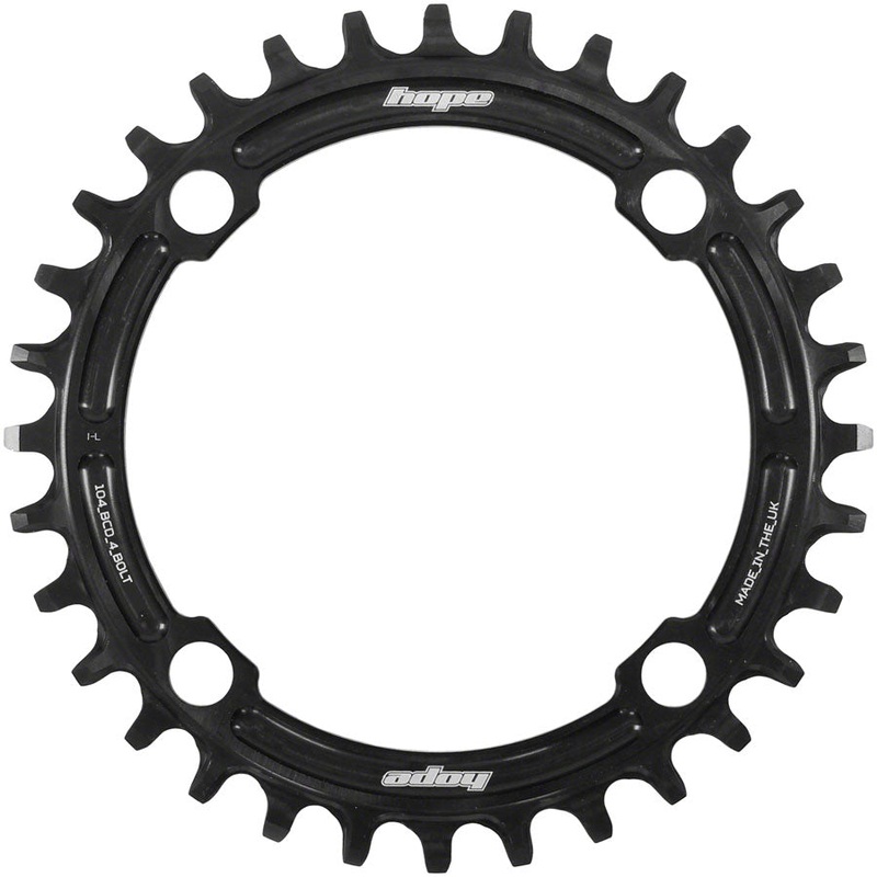 104 BCD Retainer Chainring Retainer Chainring – 36t, 104 BCD, R22, Black