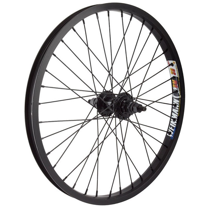 ALLOY REAR CASSETTE WHEEL Black – 3/8″- 9t