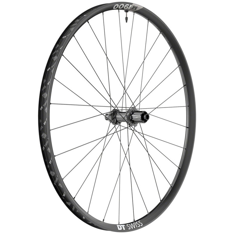 DT Swiss M 1900 Spline 30 Rear Wheel – 27.5″, 12 x 148mm, Center-Lock, HG 11 MTN, Black