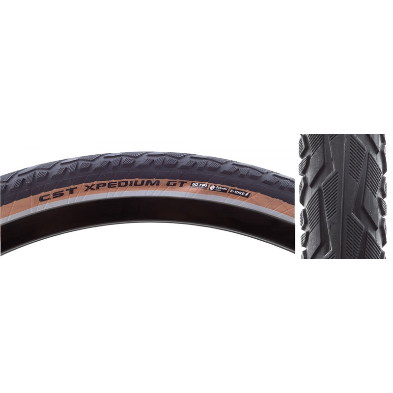 Tire Cstp Xpedium Gt 700X50 Bk/Brn Wire Dweb