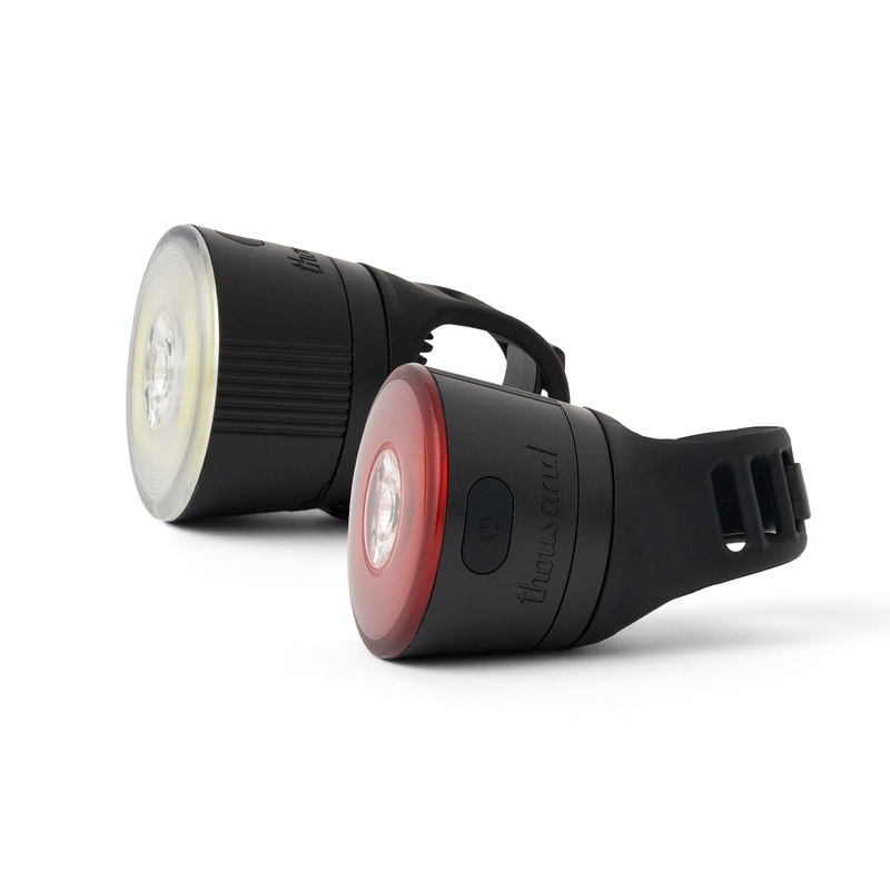 Traveler 2.0 Magnetic Bike Lights Stealth Black Set