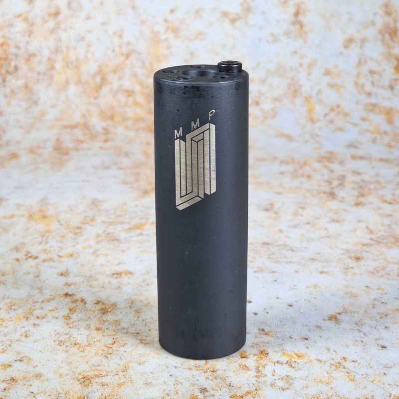 United Metal Miki 4.5″ 4140 Cromo Steel Single Peg Black Oxide