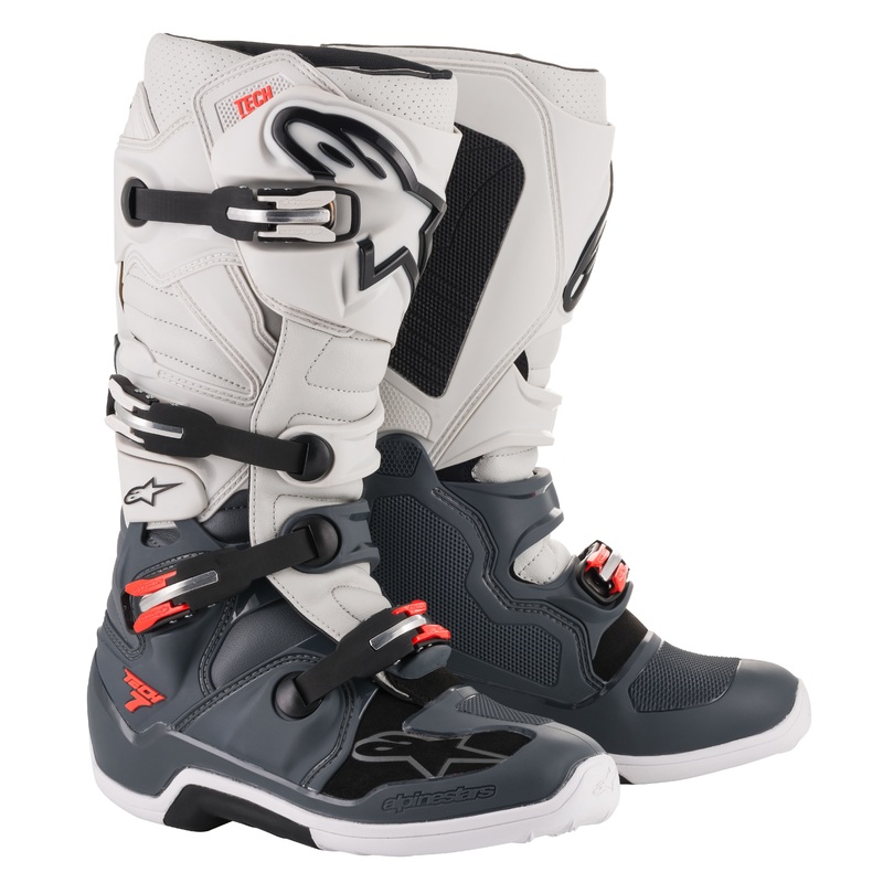 ALPINESTARS Tech 7 Mx Boots Grey/Red 16