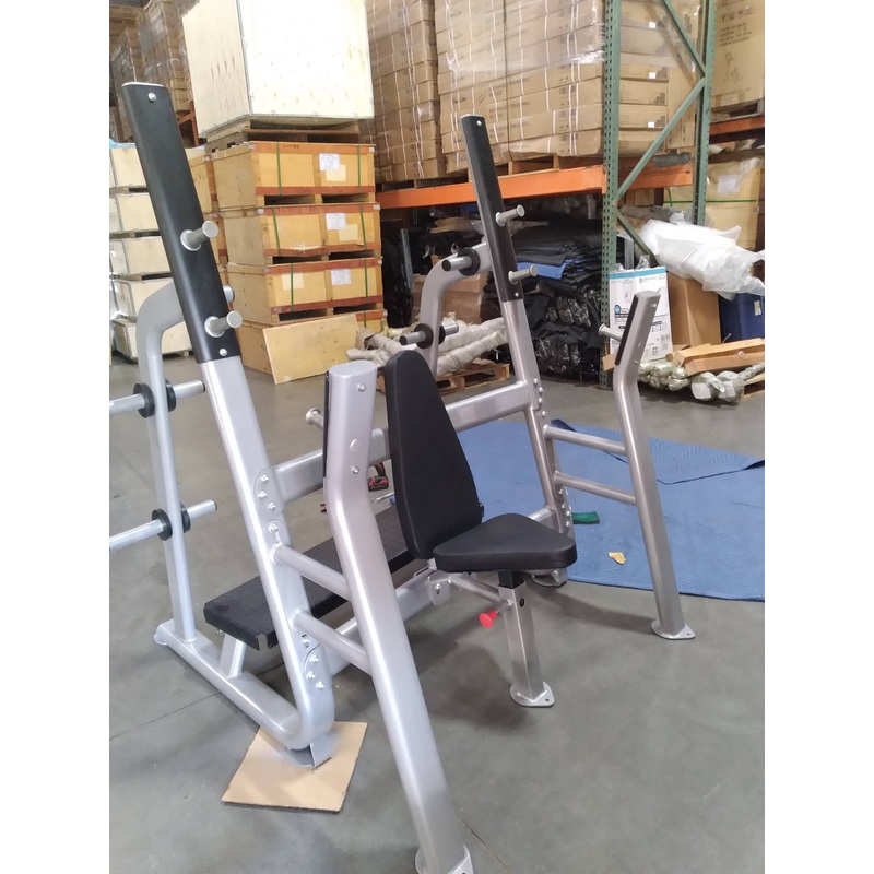 Elite Olympic Military Bench – Muscle D Fitness – Commercial – Seated Upright Shoulder Press