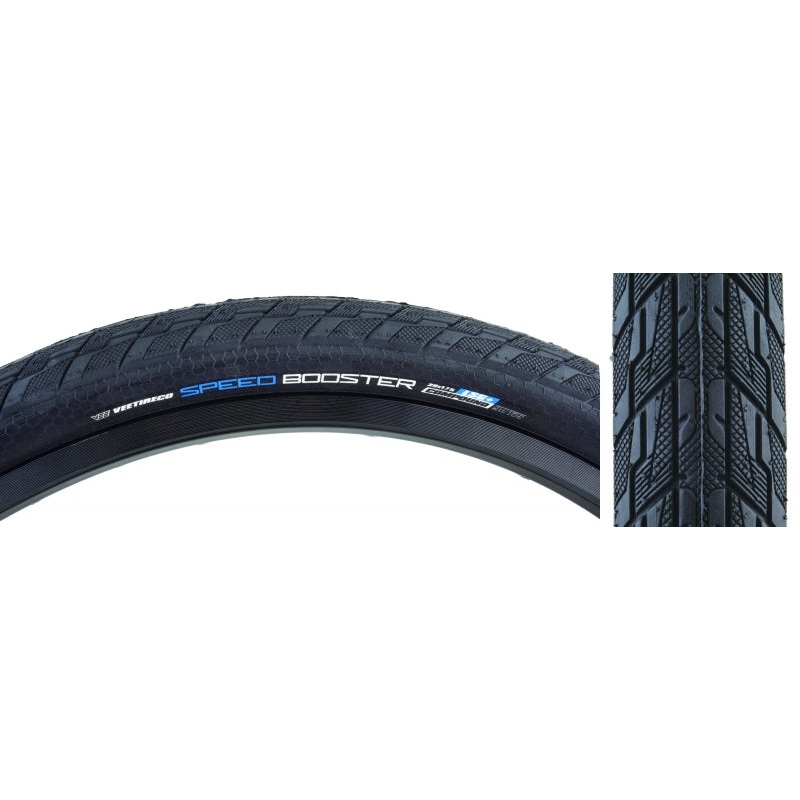 Vee Tire Co. Speed Booster Tire – 20 x 1.75 Clincher Folding Black 90tpi