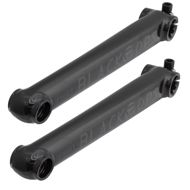 Black Ops Stomp Cro-Mo 3-Piece BMX Crank Arms set-Live4Bikes 19mm x 8t 19mm x 8t