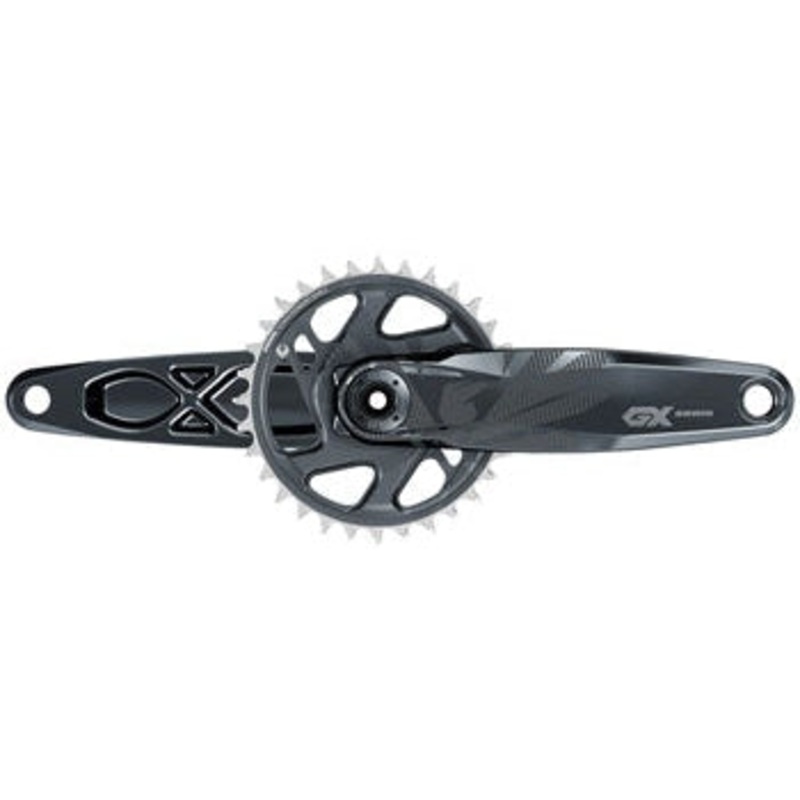 GX Eagle Boost Crankset – 165mm 12-Speed 32t Direct Mount DUB Spindle Interface Lunar 52mm Chainline