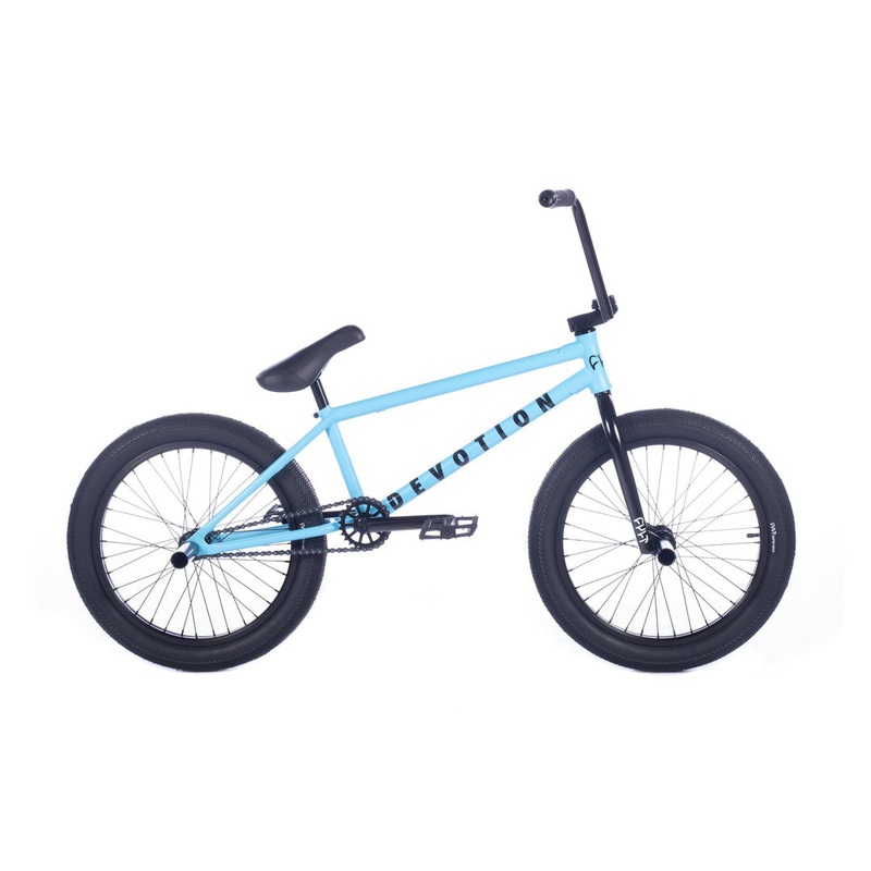 Cult Devotion 21″TT BMX Freestyle Bike-Blue