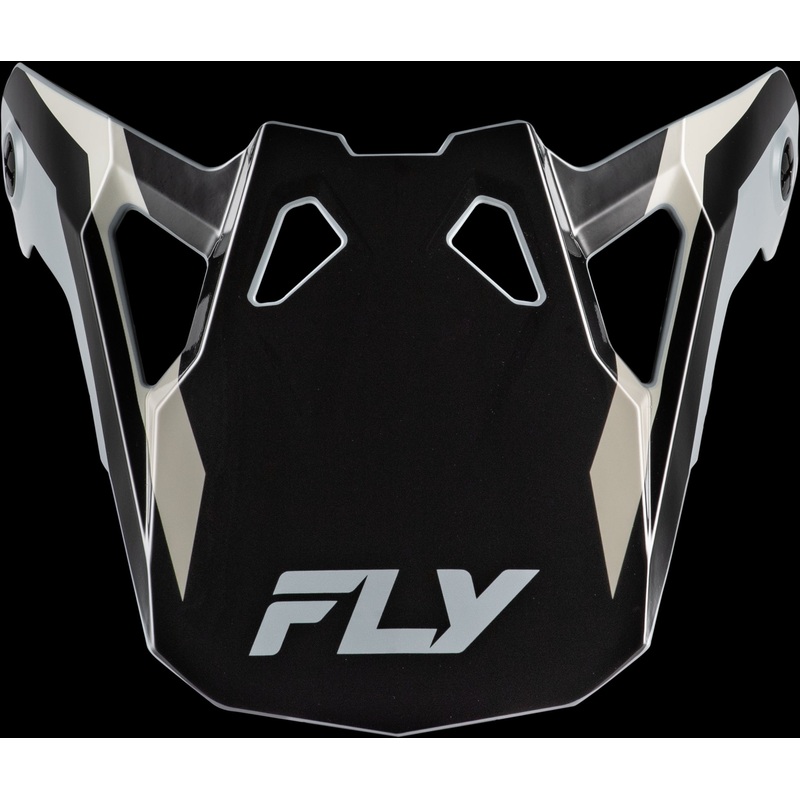 FLY RACING Formula Cp Seal Visor Black/Grey/Light Grey Yl-Lg