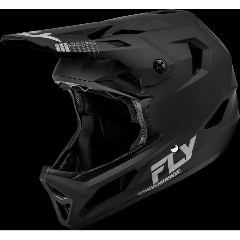 FLY RACING Rayce Bicycle Helmet Matte Black Md