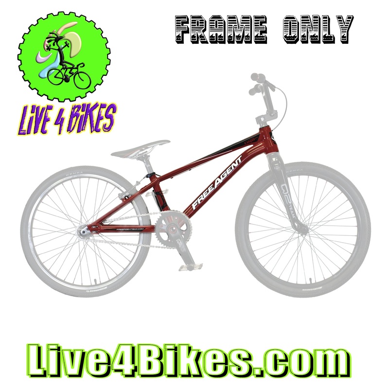 Free Agent Team Limo Frame | No Fork 20” Team Red/Black