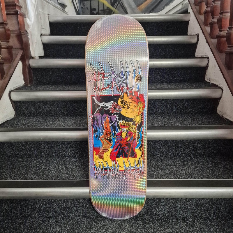 Heroin Dalton Dern Hellscape 9 Skateboard Deck 9.0