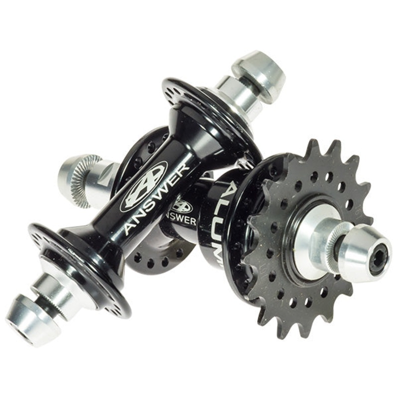 Answer Alumilite Ti Cassette Hubs-36H Black