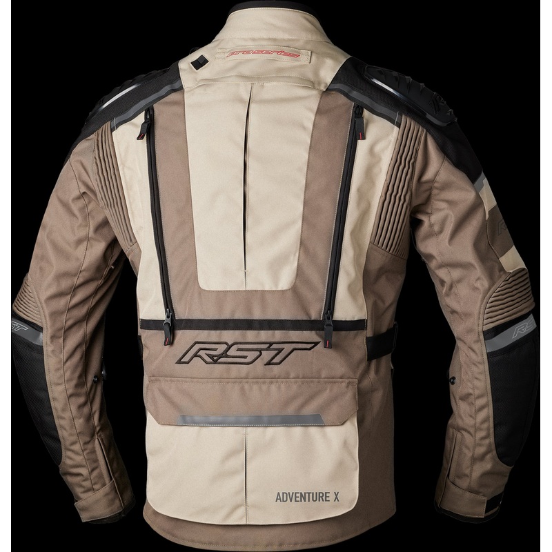 RST Pro Series Adventure-X Ce Jacket Sand/Brown Textile 5xl Sand/Brown 5X-Large
