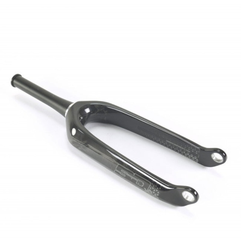 Sd Pro Tapered Carbon BMX Fork V2-20″X1-1/8-1.5″-Gloss Black 20″