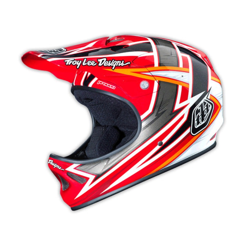 Troy Lee 2015 D2 Helmet-Proven Red X-Small/Small
