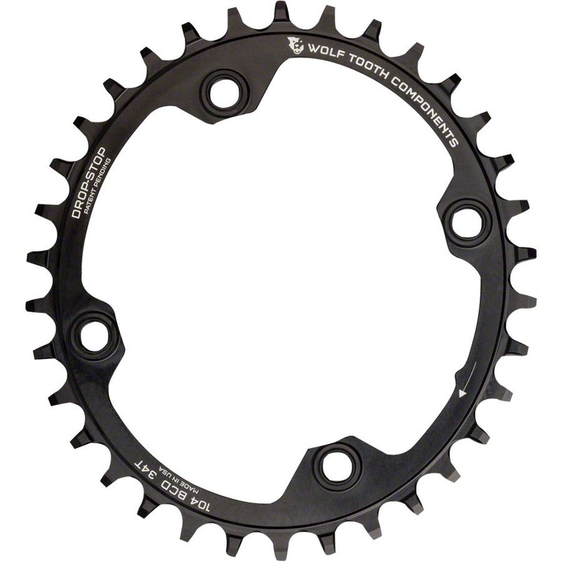 Elliptical 104 BCD Chainrings – Elliptical 104 BCD Chainring Elliptical 104 BCD Chainring – 32t, 104 BCD, 4-Bolt, Drop-Stop A, Black