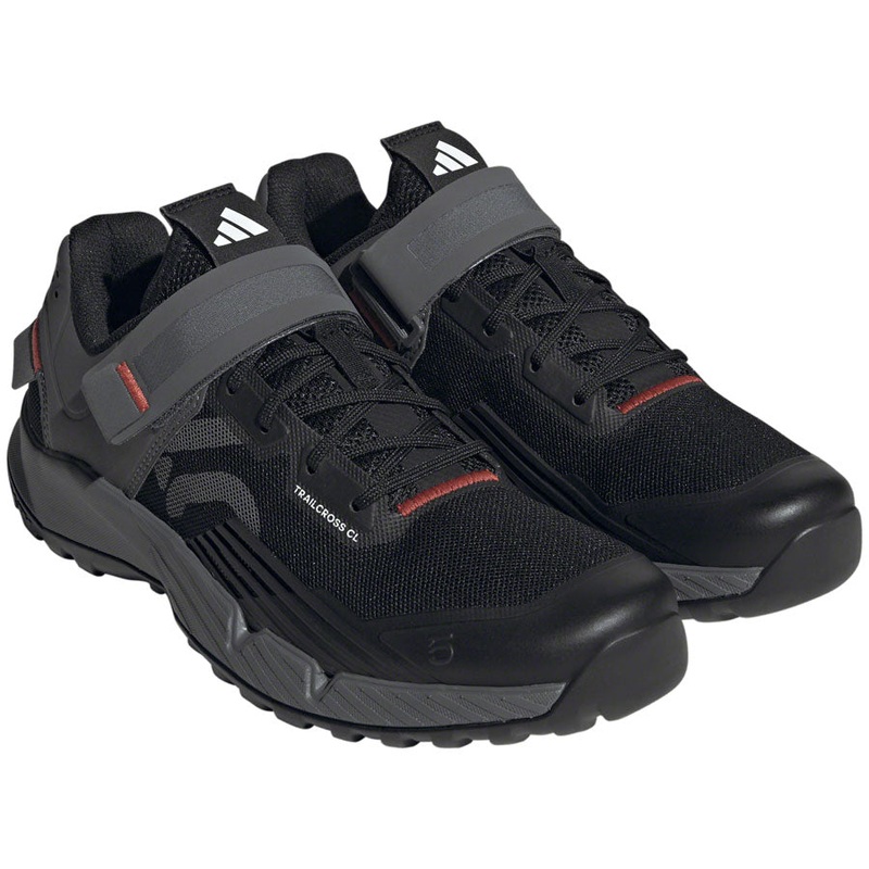 Five Ten Trailcross Mountain Clipless Shoes – Women’s Core BLK/Gray Three/Red 6