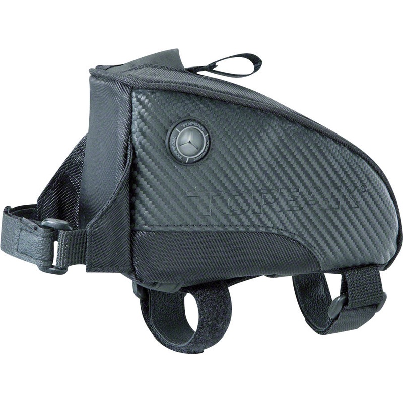 Topeak Fuel Tank Top Tube Bag: Medium Black