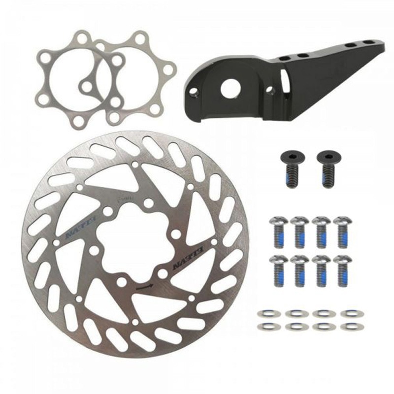 ELEVN FLAT MOUNT DISC BRAKE ADAPTER KIT 120MM CHASE RSP 5.0 10MM AXLE