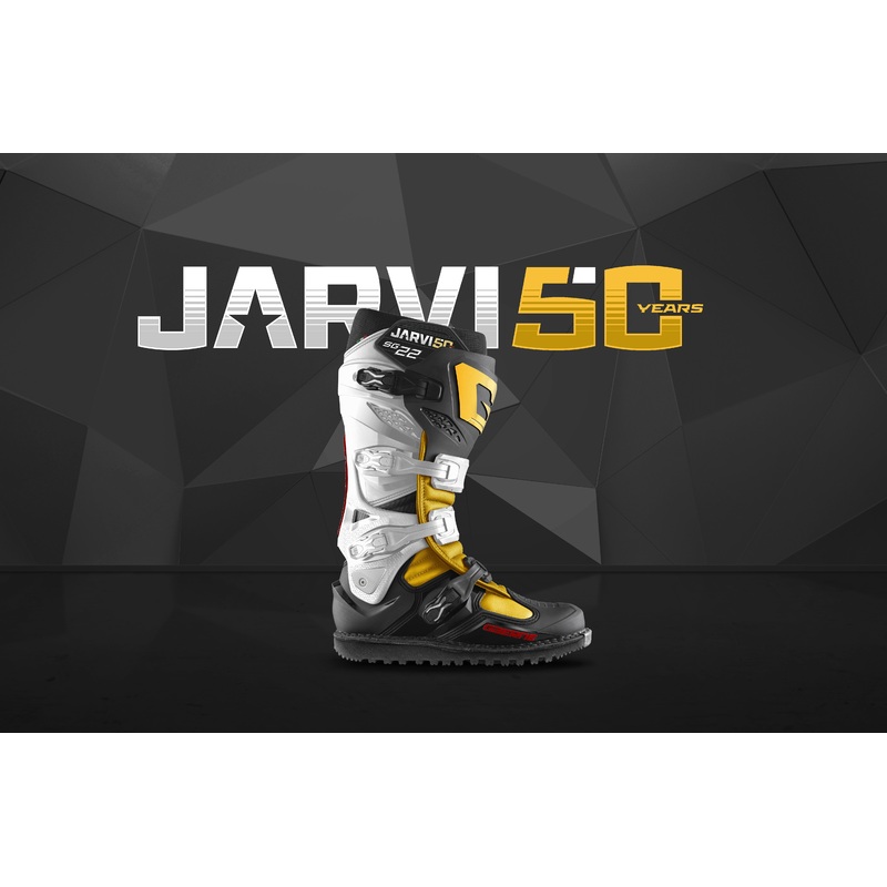 GAERNE Sg-22 Le Boots  Jarvis 50th Anniversary 13 Black/White/Gold 13