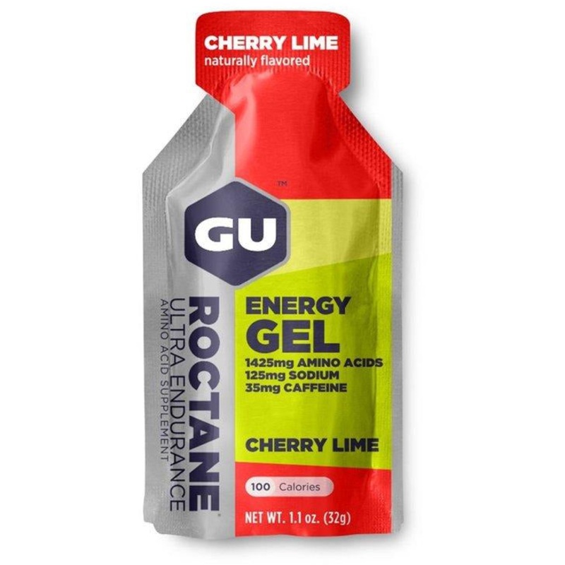 GU Roctane Energy Gels Cherry Lime