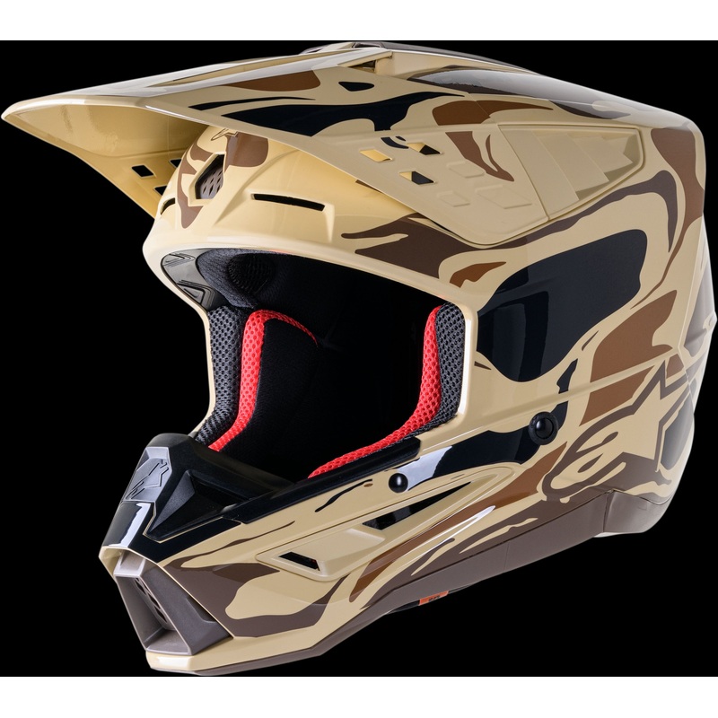 ALPINESTARS S-M5 Helmet Dark Brown/Kangaroo 2X-Large