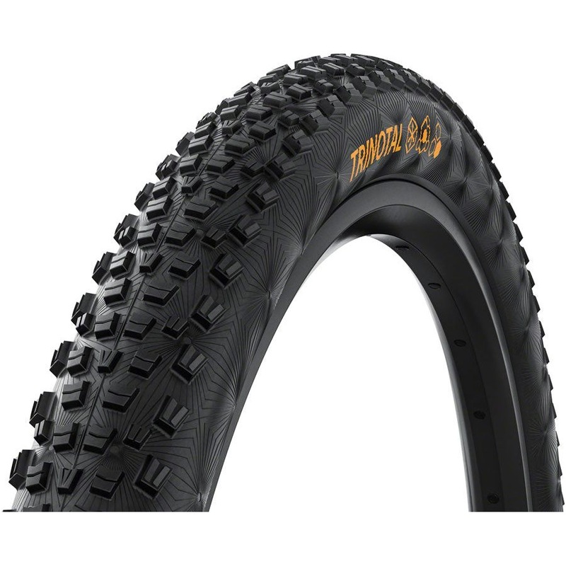 Continental Trinotal Tire – 29 x 2.40 Tubeless, Folding, Rapid Trail Casing, E25