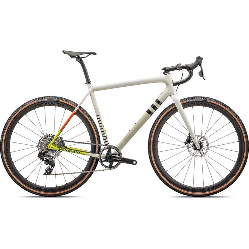 Specialized 2024 crux pro GLOSS DUNE WHITE BIRCH CACTUS BLOOM SPECKLE 49