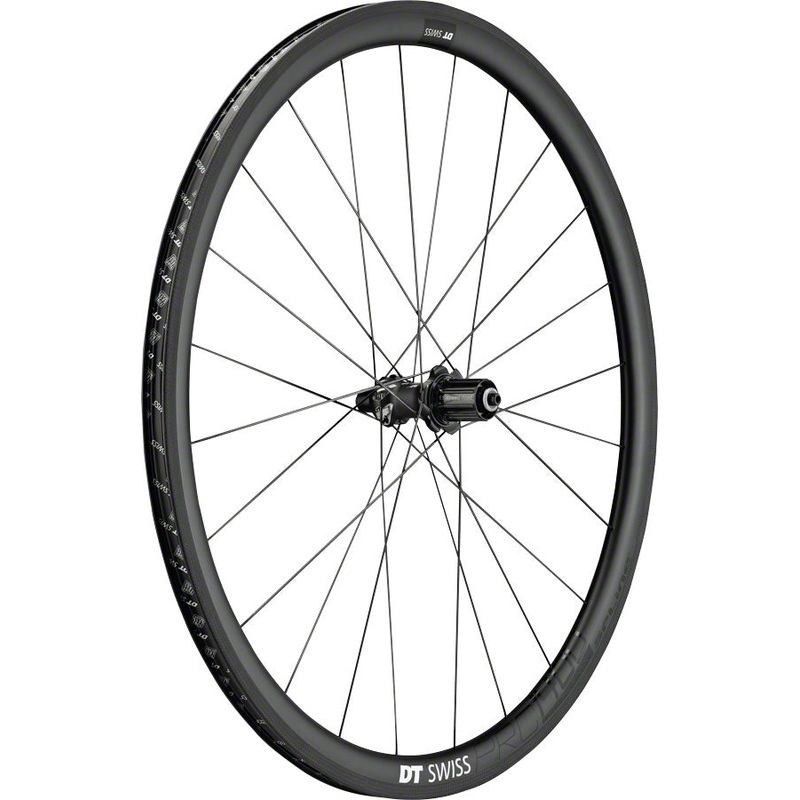 DT Swiss PRC 1400 Spline Rear Wheel – 700, QR x 130mm, Rim Brake, HG 11, Black