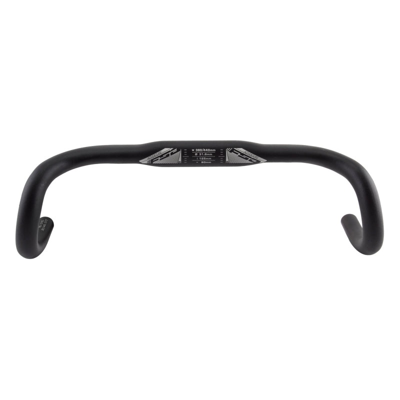 Full speed ahead Adventure Compact 31.8mm 380mm 80mm 125mm Black Road Drop AL6061
