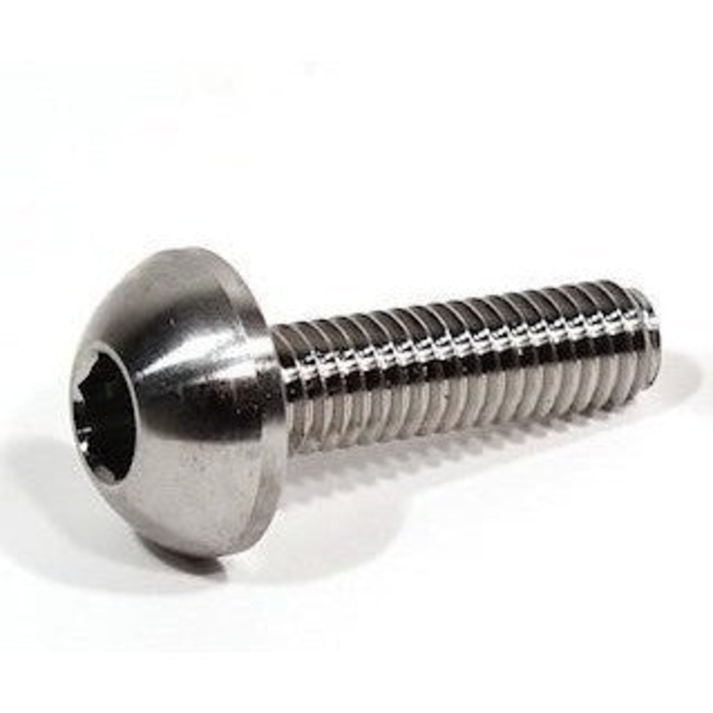 Profile Button Ti Bolt (Each) Titanium 3/8-14mm x 16tpi Titanium