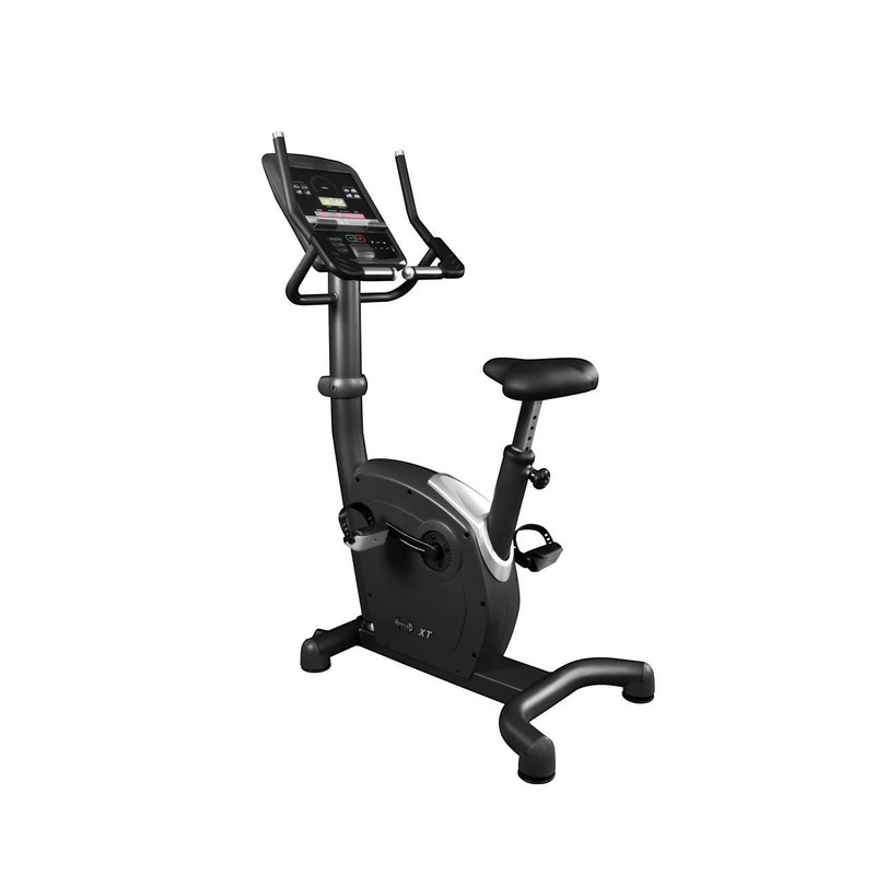 Commercial Upright Bike – LED Screen – Muscle D Fitness –  Adjustable Seat – Standalone