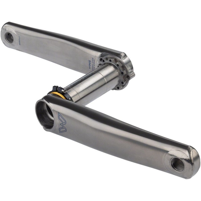 eeWings All-Road Crankset (3-Bolt Chainring Mount) Brushed Titanium 170